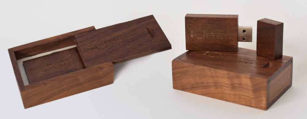 alex pallett photography uses custom quality usb